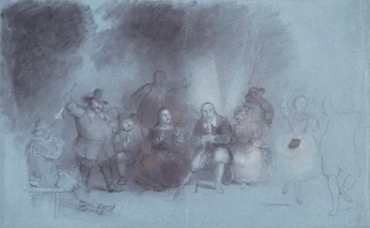 Dance on the Battery, c.1838