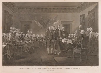 Signing the Declaration of Independence