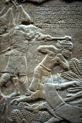 Ashurbanipal at the Battle of Til-Tuba