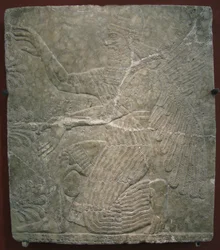 Winged Deity by the Sacred Tree (Relief from the Palace of Ashurnasirpal II at Kalhu, Nimrud)