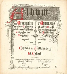 Album of Ornaments and Other Style Samples from Different Periods of Architecture