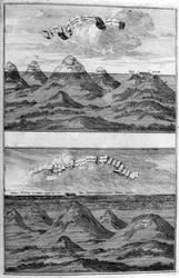 The Great Flood from Arca Noe