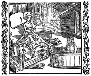 The Woman and the Bathing Hermit
