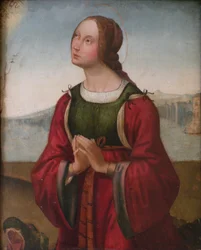 Saint Margaret Praying
