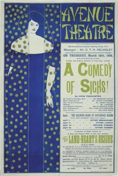 Avenue Theater, A Comedy of Sighs! Poster