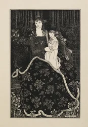 Christmas Card, from a Book of Fifty Drawings