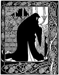 How Queen Guenever made her a nun, illustration from 