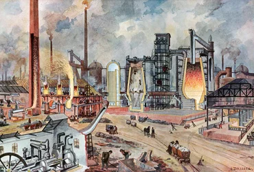 Steel industry in Germany, c1880