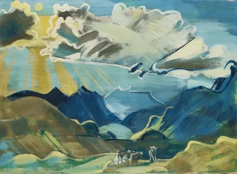 Balmalp with Schächental and Uri Rotstock