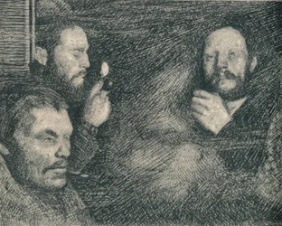A Smoke in the Galley of the Fram, c1893-1896, 1897
