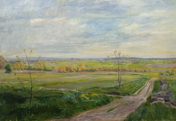 Landscape at Eidsberg Church
