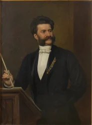 Portrait of Johann Strauss