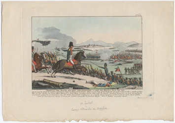 Russian attack from the entrenched camp at Dryssa on 15 July 1812