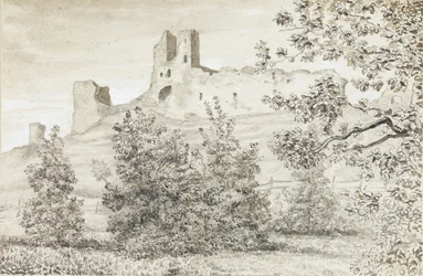 View of the Ruins of Rakvere Castle, 1828