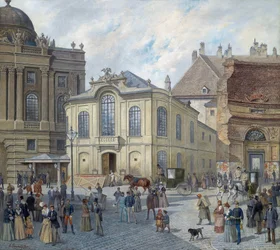The Old Burgtheater in Vienna