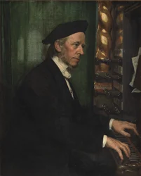 Organist in Roskilde, Professor Hans Matthison-Hansen, the Artist