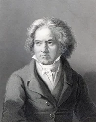 Ludwig van Beethoven, engraved by William Holl the Younger
