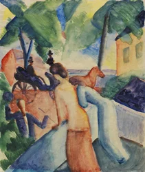 Greeting Lake Thun, 1913