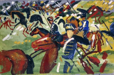 Hussars Setting Out
