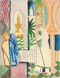 In the Temple Hall, 1914