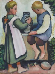 Children at the Fountain II