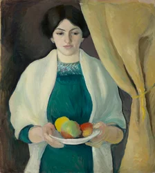 Portrait with Apples