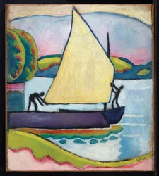 Sailboat in the Morning