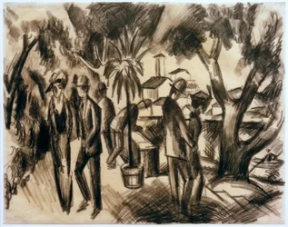 Walkers in the Park