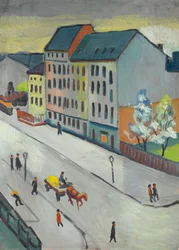 Our Street in Gray
