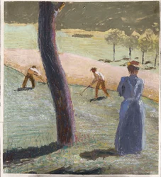Workers in a Field at Kandern, 1907