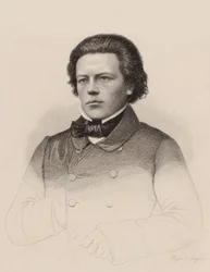 Portrait of the composer Anton Rubinstein 1829-1894