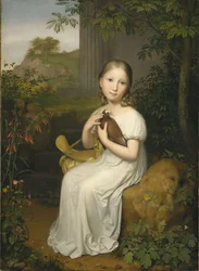 Portrait of Countess Louise Bose as a Child