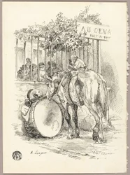 Horse with Monkey on Back