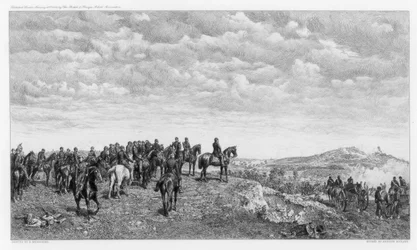 Napoleon III at Solferino, c1880-1882