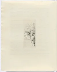Frédéric Mistral: Memoirs and Stories by Frédéric Mistral: figures on street (page 130)