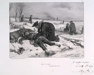 After the Battle of Champigny, Franco-Prussian War, 1870-1871
