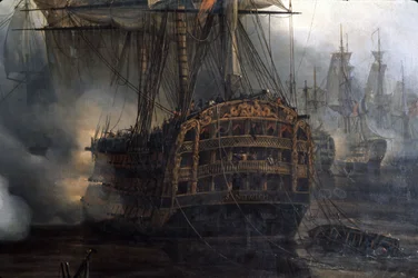 Battle of Trafalgar (detail)