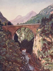 France: Le Pont Saint-Sauveur Et Le Gave De Pau