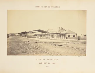 Montargis Station, View on the Track