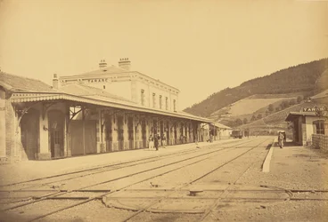 Tarare Station, View Taken on the Track