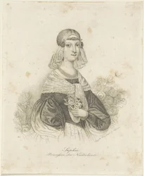 Portrait of Sophie, Princess of the Netherlands