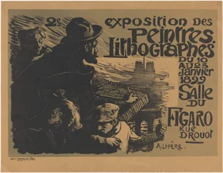 Poster for the Second Exhibition of the Lithograph Painters