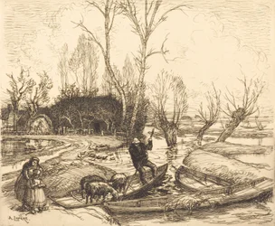 In the Deluged Marsh - The Shepherd