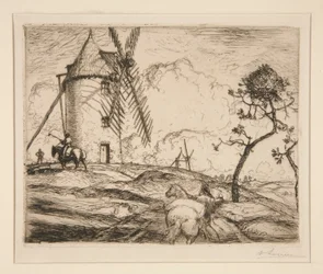 Arrival at the Windmill (Saint-Jean-de-Monts)