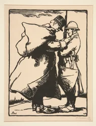 General Joffre Decorates, from The War of 1914, First Series, No. 12