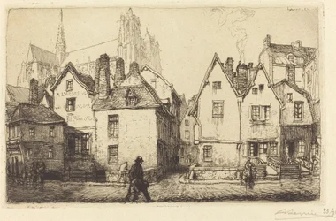 Old Houses at Amiens