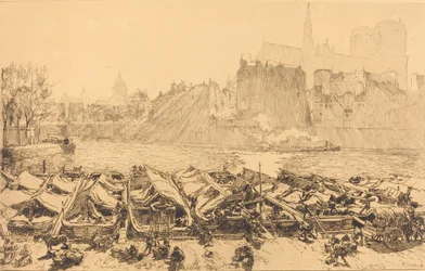The Great Apple Market, 1891