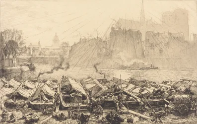 The Great Apple Market, 1917