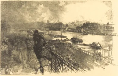 The Seine near the Austerlitz Bridge, 1888
