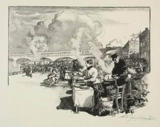 Landing Stage of the Boat-Omnibus